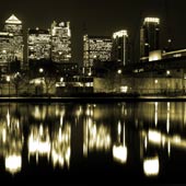 Canary Wharf Mirror