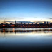 Twilight at Shadwell Basin