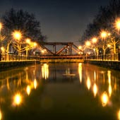 Bridge at Surrey Water