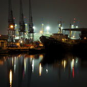 Boat, Cranes and the O2